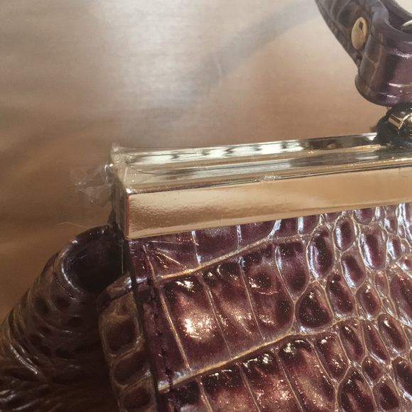 NWT “SOLD OUT” Brahmin Juliett Port Ombré Melbourne Bag & Credit Card Wallet - Picture 4 of 13